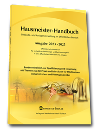 Abbildung von: Hausmeister-Handbuch 2023-2025 - Verlag und Medienhaus Harald Schlecht