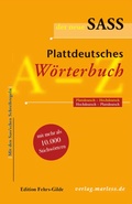 Cover: Sass Plattdeutsches W&ouml;rterbuch - verlag.marless.de