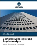 Cover: Gestaltpsychologie und Psychoanalyse - Verlag Unser Wissen