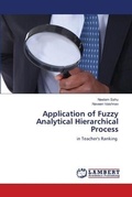 Cover: Application of Fuzzy Analytical Hierarchical Process - LAP Lambert Academic Publishing