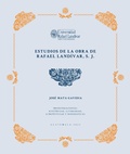 Cover: Estudios de la Obra de Rafael Land&iacute;var, S. J. - Editorial Cara Parens