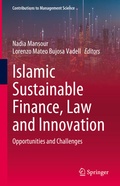 Cover: Islamic Sustainable Finance, Law and Innovation - Springer