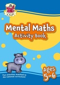 Cover: Mental Maths Activity Book for Ages 5-6 (Year 1) - Coordination Group Publications Ltd (CGP)