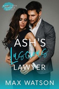 Cover: Ash's Luscious Lawyer (Bubble Bath Romance) - Bubble Bath Romance