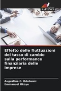 Cover: Effetto delle fluttuazioni del tasso di cambio sulla performance finanziaria delle imprese - Edizioni Sapienza