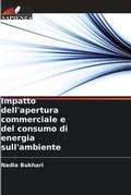 Cover: Impatto dell'apertura commerciale e del consumo di energia sull'ambiente - Edizioni Sapienza