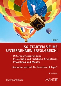 Abbildung von: So starten Sie Ihr Unternehmen erfolgreich! - Manz