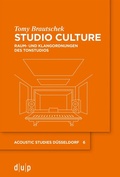 Cover: Studio Culture - D&uuml;sseldorf University Press DUP