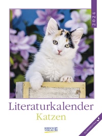 Bild vergrößern Bild: Literaturkalender Katzen 2024 - Korsch Verlag
