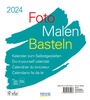 Bild: Foto-Malen-Basteln Bastelkalender weiß 2024 - Korsch Verlag