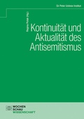 Cover: Kontinuit&auml;t und Aktualit&auml;t des Antisemitismus - Wochenschau Verlag