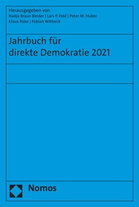 Abbildung von: Jahrbuch für direkte Demokratie 2021 - Nomos