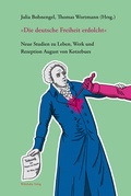 Cover: &raquo;Die deutsche Freiheit erdolcht&laquo; - Wehrhahn Verlag