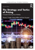 Cover: The Strategy and Tactics of Pricing - Routledge