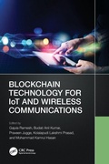 Cover: Blockchain Technology for IoT and Wireless Communications - CRC Press