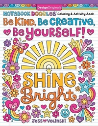 Enlarge image Cover: Notebook Doodles Be Kind, Be Creative, Be Yourself! - Design Originals