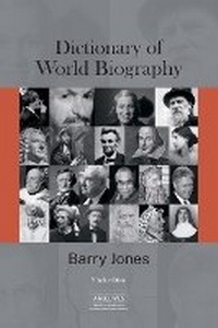 Enlarge image Cover: Dictionary of World Biography - Anu Press