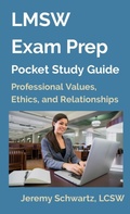 Cover: LMSW Exam Prep Pocket Study Guide - Seeley Street Press
