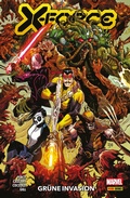 Cover: X-FORCE 4 - Gr&uuml;ne Invasion - Marvel bei Panini Comics