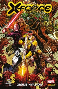 Enlarge image Cover: X-FORCE 4 - Grüne Invasion - Marvel bei Panini Comics