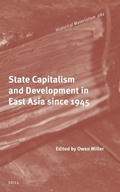 Cover: State Capitalism and Development in East Asia since 1945 - Brill
