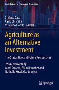 Abbildung von: Agriculture as an Alternative Investment - Springer