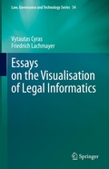 Cover: Essays on the Visualisation of Legal Informatics - Springer