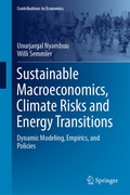 Cover: Sustainable Macroeconomics, Climate Risks and Energy Transitions - Springer
