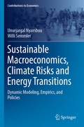 Cover: Sustainable Macroeconomics, Climate Risks and Energy Transitions - Springer