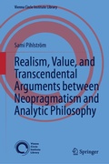 Cover: Realism, Value, and Transcendental Arguments between Neopragmatism and Analytic Philosophy - Springer