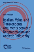 Cover: Realism, Value, and Transcendental Arguments between Neopragmatism and Analytic Philosophy - Springer