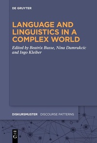 Enlarge image Cover: Language and Linguistics in a Complex World - De Gruyter