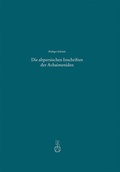 Cover: Die altpersischen Inschriften der Achaimeniden - Reichert Verlag