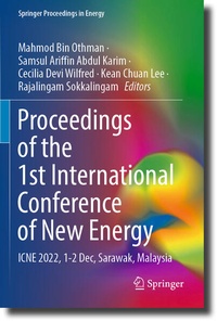 Enlarge image Cover: Proceedings of the 1st International Conference of New Energy - Springer