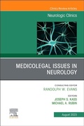 Cover: Medicolegal and Ethical Issues in Neurology, An Issue of Neurologic Clinics: Volume 41-3 - Churchill Livingstone