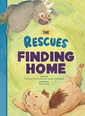 Cover: The Rescues: Finding Home (The Rescues #1) - Red Comet Press