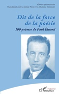 Cover: Dit de la force de la po&eacute;sie - Editions L'Harmattan