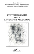 Cover: L'EXTERRITORIALIT&Eacute; DE LA LITT&Eacute;RATURE ALLEMANDE - Editions L'Harmattan