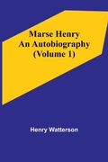 Cover: Marse Henry - ALPHA EDITION