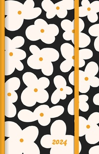 Bild vergrößern Bild: Dominique Vari Blossom - Wochen-Notizkalender klein 2024 - Taschen-Kalender 9x14 cm - mit Verschlussband & Falttasche - Weekly - DuMont Buchverlag