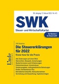 Cover: Die Steuererkl&auml;rungen f&uuml;r 2022 - Linde