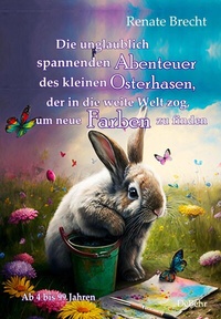 Abbildung von: Die unglaublichen Abenteuer des kleinen Osterhasen, der in die weite Welt zog, um neue Farben zu finden - Kinderbuch ab 4 Jahren - Verlag DeBehr