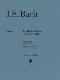 Abbildung von: Johann Sebastian Bach - Englische Suiten BWV 806-811 - Henle, Günter