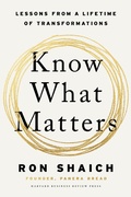 Cover: Know What Matters - Harvard Business Review Press