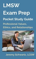 Cover: LMSW Exam Prep Pocket Study Guide - Seeley Street Press