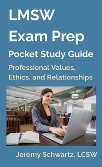 Enlarge image Cover: LMSW Exam Prep Pocket Study Guide - Seeley Street Press