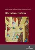 Cover: Litt&eacute;ratures du faux - Peter Lang Verlag