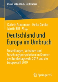 Abbildung von: Deutschland und Europa im Umbruch - Springer VS