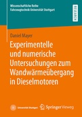 Cover: Experimentelle und numerische Untersuchungen zum Wandw&auml;rme&uuml;bergang in Dieselmotoren - Springer Vieweg