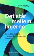 Cover: Det st&aring;r mellem linjerne - Aarhus University Press